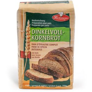 Brotbackmischung Küchenmeister Dinkelvollkornbrot