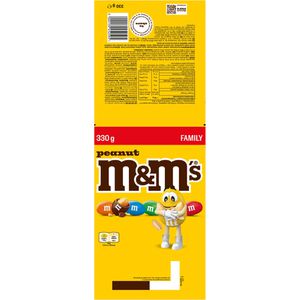 Produktbild für Schokobonbons M&amp;Ms Peanut, Family Pack