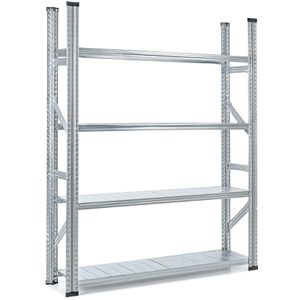 Weitspannregal GEWE 315G4R, 4 Metallböden