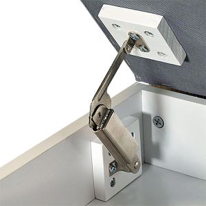 Produktbild für Schuhbank Kesper 15914, weiß, aus Holz