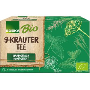 Tee Edeka 9-Kräuter, BIO