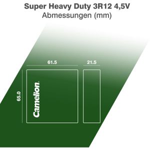 Produktbild für Batterien Camelion Super Heavy Duty, Zink-Kohle