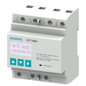 Stromzähler Siemens 7KT1666, digital, MID