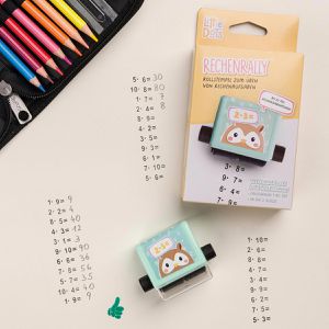 Produktbild für Motivstempel Trodat Little Dots Rechenrally, aus Kunststoff