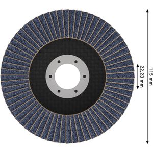 Produktbild für Fächerschleifscheibe Bosch X451, 2608626168