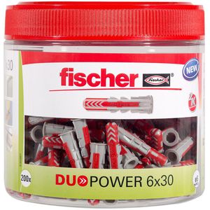 Dübel Fischer 535981, Duopower 2-K-Dübel, Runddose