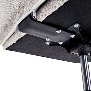 Produktbild für Loungesessel hJh-OFFICE Criss-Cross 20, 670692, hellgrau