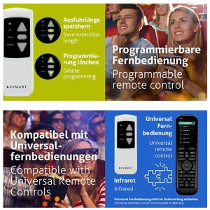 Produktbild für Beamer-Leinwand ESMART Professional MIMOTO