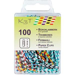 Produktbild für Büroklammern TSI 48019, Zebra, 28mm