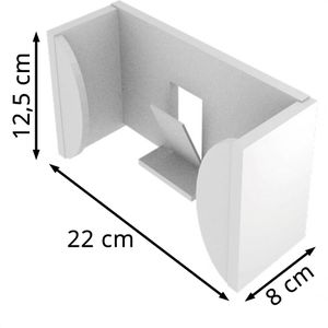 Produktbild für Handschuhspender Franz-Mensch Spenderhalter 88951