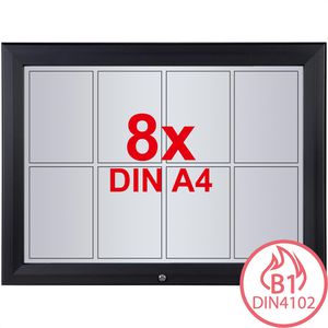 Schaukasten Showdown-Displays anthrazit, B1, außen