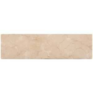 Produktbild für Waschbecken vidaXL 142773, aus Marmor, creme