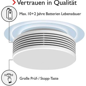 Produktbild für Rauchmelder Pyrexx XSD200, Funk vernetzbar