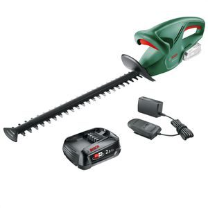 Bosch Heckenschere EasyHedgeCut 18-45, Akku, 18V/2Ah, mit Akku und Ladegerät, Schnittlänge 45cm