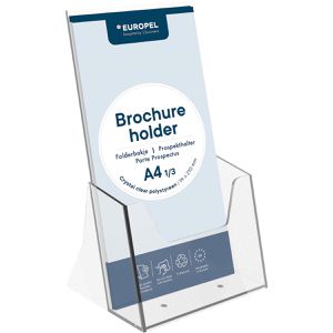 Produktbild für Prospekthalter Europel transparent