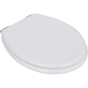 Produktbild für WC-Sitz vidaXL 140798, oval, aus Holz