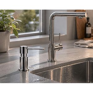 Produktbild für Spülmittelspender BLANCO Lato 525808, verchromt