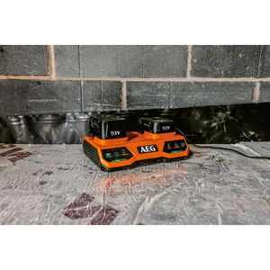 Produktbild für Werkzeugakku-Ladegerät AEG Duo BL18C2, 4935480052