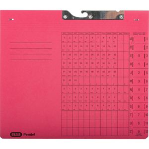 Produktbild für Pendelhefter Elba 100420898, Zweifalz, A4, rot