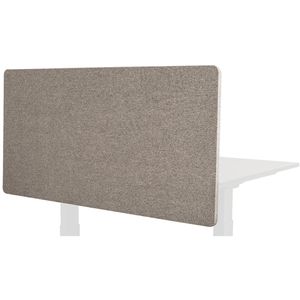 Produktbild für Tischtrennwand Luxor RCLM-BP-MG-120, grau