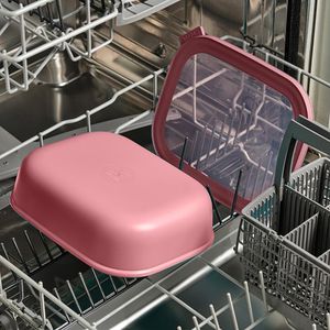 Produktbild für Frischhaltedose Mepal Cirqula eckig aus Kunststoff