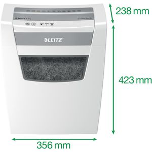 Produktbild für Aktenvernichter Leitz 8099 IQ Office S P4, weiß