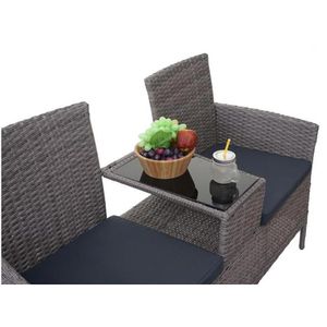Produktbild für Gartenbank Mendler HWC-E24, 65246, 2-Sitzer