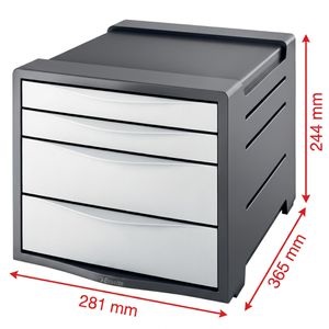 Produktbild für Schubladenbox Esselte 623959, VIVIDA, A4