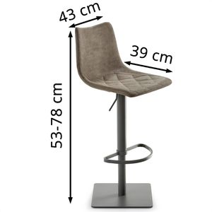 Produktbild für Barhocker Mayer myTOBY, 1275 14 545, drehbar