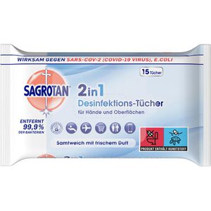Desinfektionstücher Sagrotan 2in1