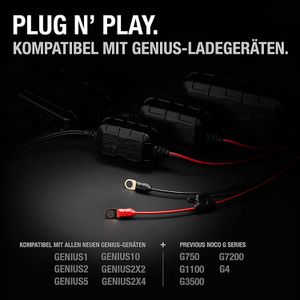 Produktbild für Batterieanschlusskabel NOCO GENIUS GC008 M10