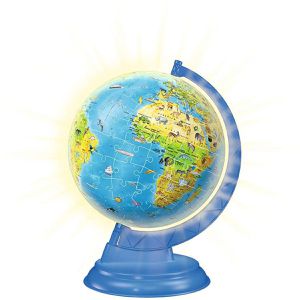 Produktbild für Puzzle Ravensburger 11274, Puzzle-Kinderglobus mit Licht