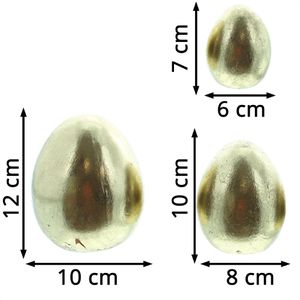 Produktbild für Osterdeko Frank-Flechtwaren 225549, gold