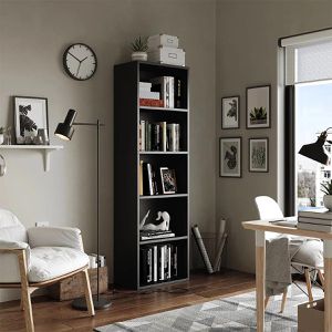 Produktbild für Bücherregal Vicco Bob, schwarz