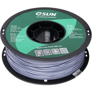 Produktbild für Filament eSUN PLA+, grau