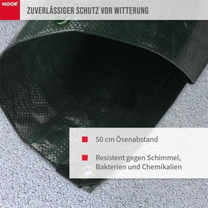 Produktbild für Abdeckplane NOOR Profi, grün