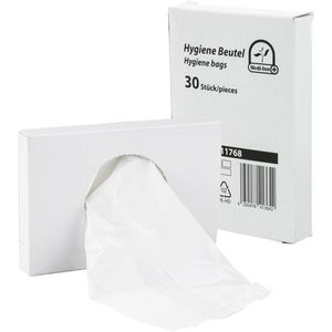 Produktbild für Hygienebeutel Medi-Inn weiß, Folie