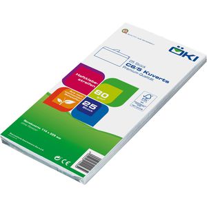 Produktbild für Briefumschläge ÖKI Cello 42937, weiß, DIN lang+