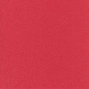 Produktbild für Servietten Papstar 82566, rot