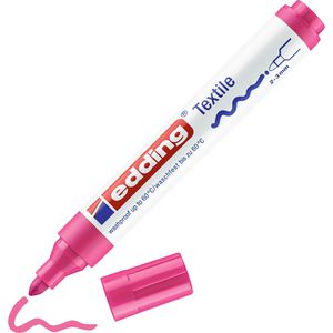 Produktbild für Textilmarker Edding 4500, neonpink