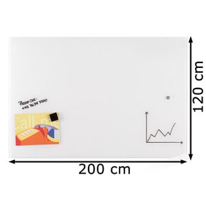 Produktbild für Glas-Magnettafel Franken GTL12020009, inkl. 2 Magnete