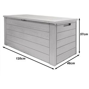 Produktbild für Gartenbox Deuba Woody 108981, aus Kunststoff