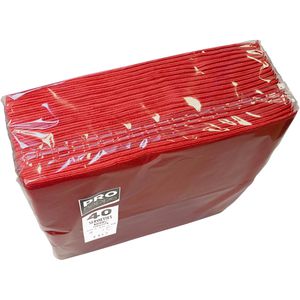 Produktbild für Servietten PROnappe SV623909I, rot