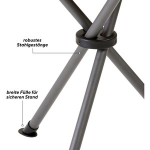 Produktbild für Klapphocker Uquip DARCY, 244019, Dreibeinhocker