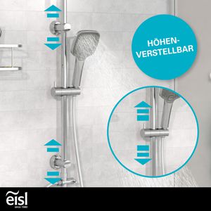 Produktbild für Duschsystem EISL EASY DELUXE Duschset, verchromt