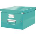 Aufbewahrungsbox Leitz 6044-00-51 Click&Store, 21L mit Deckel, Pappe, eisblau, A4, 28,1 x 36,9 x 20cm