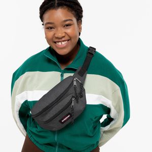 Produktbild für Bauchtasche Eastpak Doggy Bag Black Denim, Nylon, dunkelgrau