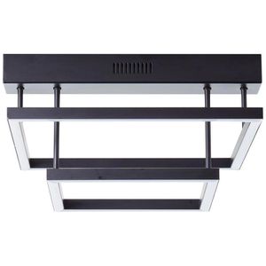 Produktbild für Deckenleuchte Brilliant Ranut, schwarz, LED