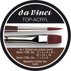 Produktbild für Pinsel da-Vinci 405 Top-Acryl + Geschenkdose