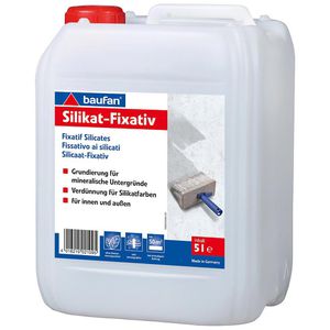 Tiefengrund Baufan Silikat-Fixativ, Silikathaftgrund, 5 Liter